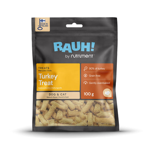 RAUH Turkey Treat 100 g KALKKUNAHERKKU