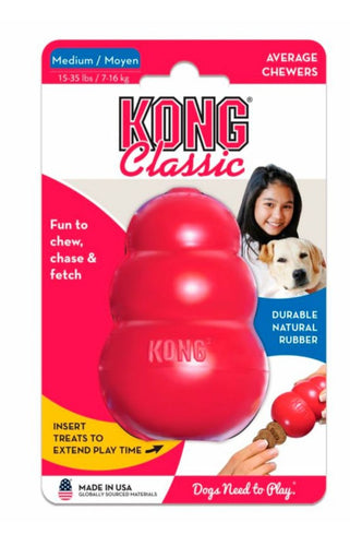 KONG Lelu Kong Classic Punainen M 8,5cm