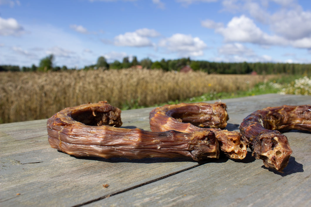 Kuivattu broilerin kaula, erinomainen herkku/välipala koiralle
